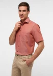 Eterna Kurzarmhemd COMFORT FIT NON IRON Rot/Orange/Rosa