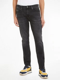 Tommy Jeans Tapered-fit Jeans Austim Slim Tapered Dunkelgrau/Grau/Schwarz/Dunkelblau