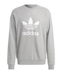 adidas Originals Sweatshirt Trefoil Crew Sweatshirt Grau/Hellgrau/Silber