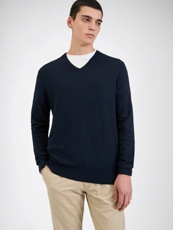 bugatti V-Ausschnitt Pullover 7300-65520B bugatti V-Ausschnitt Pullover 7300-65520B