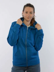 glore Sweatjacke Sammy Zip-Hoodie Blau