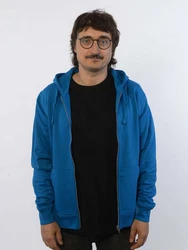 glore Sweatjacke Sammy Zip-Hoodie Blau