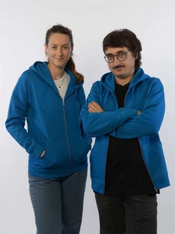 glore Sweatjacke Sammy Zip-Hoodie Blau glore Sweatjacke Sammy Zip-Hoodie Blau