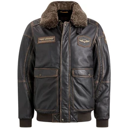 Lederjacke Herren Jacke aus Leder Regular Fit