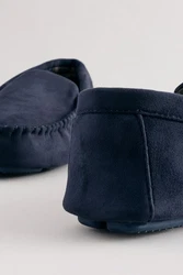 Next Mokassins Hausschuh Dunkelblau/Blau