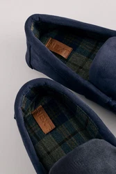 Next Mokassins Hausschuh Dunkelblau/Blau