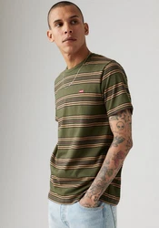 Levi's T-Shirt Dunkelgrün/Khaki/Grün