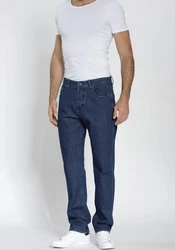 Gang 5-Pocket Jeans 94SESTO Blau/Dunkelblau