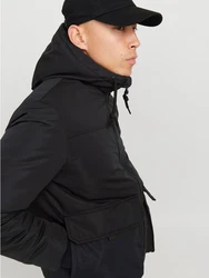 Jack & Jones Bomberjacke JJCONSTRUCT BOMBER Schwarz