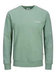 Sweatshirt JJEBRADLEY GRAPHIC SWEAT CREW NOOS mit Front und Back Print