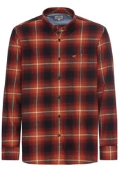 camel active Hemd Rot/Orange/Braun/Dunkelrot