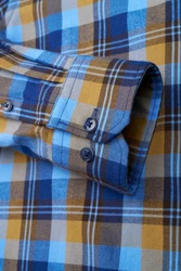 bugatti Hemd Blau/Hellblau/Dunkelblau