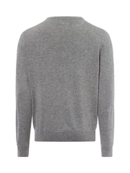 Andrew James Strickpullover Grau/Dunkelgrau