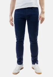 Regular-fit-Jeans Jeans Semi-Slim Fit Knopfverschluss 5-Pocket 8199 in Dunkelblau