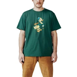 The Dudes T-Shirt Fduck Grün/Dunkelgrün