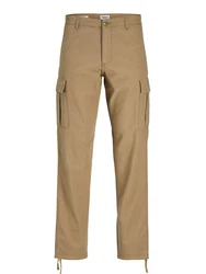 Jack & Jones Cargohose JPSTKANE BARKLEY CARGO PANT Khaki/Braun
