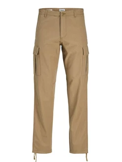 Jack & Jones Cargohose JPSTKANE BARKLEY CARGO PANT Khaki/Braun