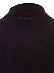 KARL LAGERFELD Strickpullover Schwarz
