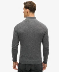 Superdry Strickpullover Essential grau/gull grey marl