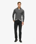 Superdry Strickpullover Essential grau/gull grey marl