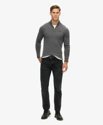 Superdry Strickpullover Essential grau/gull grey marl