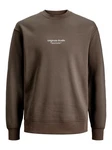 Jack & Jones Sweatshirt JORVESTERBRO SWEAT CREW NECK NOOS Braun/Grau/Dunkelbraun/Dunkelgrün/Beige/Khaki
