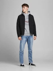 Jack & Jones Plus Loose-fit-Jeans JJIChris blue denim