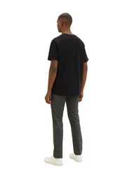 TOM TAILOR 5-Pocket Hose Regular Chino Schwarz/Dunkelgrau/Khaki/Grau