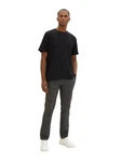 TOM TAILOR 5-Pocket Hose Regular Chino Schwarz/Dunkelgrau/Khaki/Grau