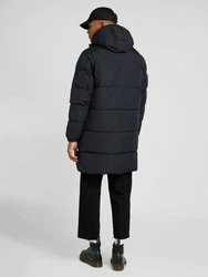 Jack & Jones Steppmantel JJEBradley Schwarz/Dunkelgrau/Dunkelblau/Grau