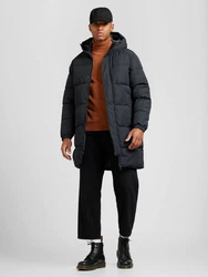 Jack & Jones Steppmantel JJEBradley Schwarz/Dunkelgrau/Dunkelblau/Grau