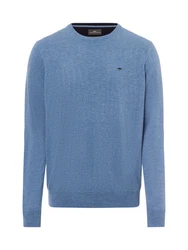 FYNCH-HATTON Wollpullover Blau/Hellblau
