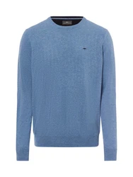 FYNCH-HATTON Wollpullover Blau/Hellblau