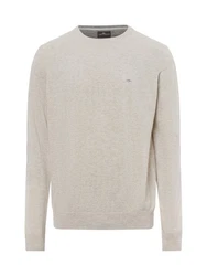 FYNCH-HATTON Wollpullover Khaki/Grau/Braun/Beige