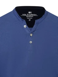 Nils Sundström Langarmshirt Blau/Dunkelblau/Hellblau