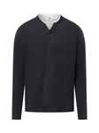 Nils Sundström Langarmshirt Dunkelblau/Schwarz/Grau/Dunkelgrau