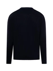 Nils Sundström Langarmshirt Dunkelblau/Blau