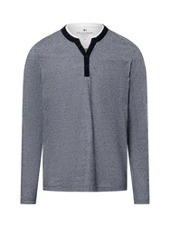 Nils Sundström Langarmshirt Grau/Dunkelblau/Hellgrau