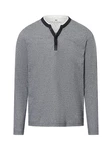 Nils Sundström Langarmshirt Grau/Hellgrau