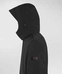 Peuterey Winterjacke Herren Trenchcoat KRUGER TJ Schwarz/Dunkelgrau/Grau