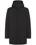 Peuterey Winterjacke Herren Trenchcoat KRUGER TJ Schwarz/Dunkelgrau/Grau