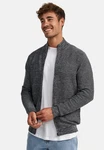 Indicode INWestmoon Strickjacke Dunkelgrau/Hellgrau/Grau