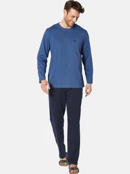 Babista Schlafanzug SANTOTELLI (Set, 3 tlg) blau/dunkelblau