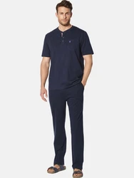 Babista Schlafanzug SANTOTELLI (Set, 3 tlg) blau/dunkelblau