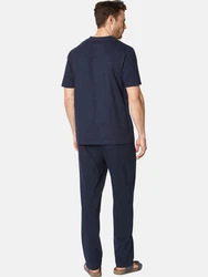 Babista Schlafanzug SANTOTELLI (Set, 3 tlg) blau/dunkelblau