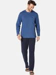 Babista Schlafanzug SANTOTELLI (Set, 3 tlg) blau/dunkelblau