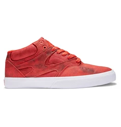 DC Shoes Kalis Vulc Mid Sneaker Rot/Dunkelrot