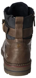 Mustang Shoes Schnürboots Dunkelbraun/Braun/Beige/Khaki/Dunkelgrün