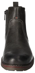 Mustang Chelseaboots Business Schuh Dunkelbraun/Schwarz/Braun/Grau/Dunkelgrau