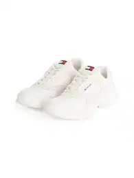 THE CONEY Keilsneaker, Freizeitschuh, Halbschuh, Schnrschuh mit seitlichem Label